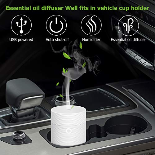 Car Diffuser,USB Diffusers for Essential Oils,Mini Diffuser For Car