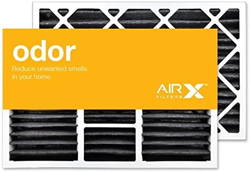 AIRx Filters Odor 16x25x5 Media Air Filter MERV 8 Replacement for Lennox X0583 X6670 X6672 HCF160, 2-Pack