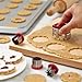 Cake Boss Decorating Tools 6-Piece Classic Linzer Cookie Cutter Set