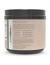 Alaya Naturals – Polvo de colágeno múltiple – Bovino hidrolizado con base de hierba, pescado silvestre, gallinero sin jaula y péptidos de colágeno de huevo. Sin sabor con MSM, glucosamina, condroita.