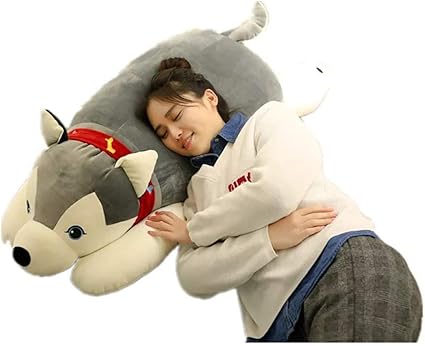 husky body pillow