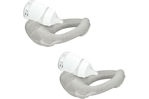 DOLREME 2 Pack Baby Feeding Support Pillow for Parents, Nursing Cushion for Bottle Feeding Comfort, Arm & Wrist Relief Pillow for Infant Care (Gray)