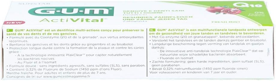 GUM Activital Toothpaste 75ml, 75 ml (Pack of 1) - Image 4