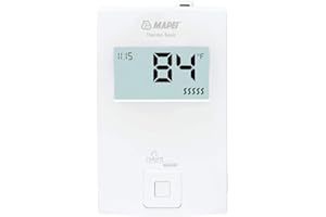 Mapei Mapeheat Non-Programmable Dual-Voltage Radiant Floor Heating Thermostat - Made by NuHeat nVent