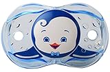 RaZbaby Keep-It-Kleen Pacifier, Ethan Penguin, 0-36 Months
