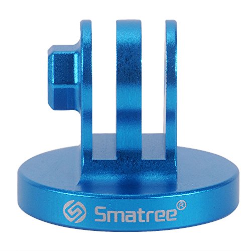 Smatree-Aluminum-Tripod-Mount-Adapter-for-GoPro-Session-Hero-6-5-4-3-3-2-1-HD-Blue