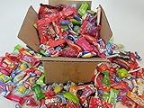 The Ultimate Care Package 4lb Assorted Party Mix Candy incl. Hot Tamales Mike & Ike Hi Chew Starburst & Skittles Brachs Abra Cabubble Cherry Super Bubble Gum Laffy Taffy Sweetarts Lemonhead