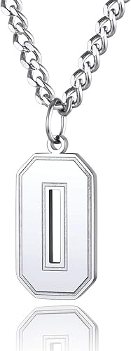 Amazon Chainspro シルバー ネックレス メンズ 人気 数字 0 ナンバー ペンダント ヒップホップ アクセサリー ネックレス 通販