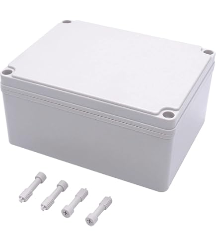thumbnail image 2 of YXQ 5x5x3 Inch Electrical Junction Box - IP65 Waterproof ABS Project Case Enclosure 2 of 12