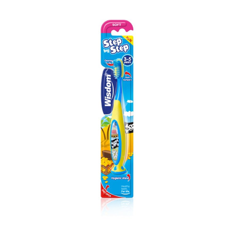 wisdom Kids Step by Step 3-5 Years Toothbrush