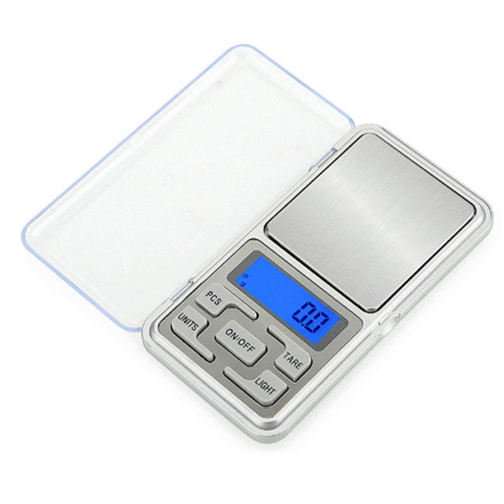 Amasawa Precision Kitchen Scale, 200g / 0.01g Portable Digital Pocket Scale, Professional Precision Scale, Precision Pocket Scale, for Kitchen Jewellery, Drug, Tea, Yeast, Coffee and Others