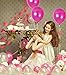 Treasured Metallic Magenta Balloons: Dark Pink & Pearl Pink Latex Balloons (12 Inch, 100 Pieces)