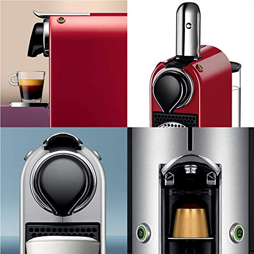 HaoLi Office Home Automatische Kapsel-Kaffeemaschine, Milch Latte, Cappuccino-Silber – Bild 4