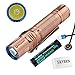 Olight M2R Warrior Cu Limited Edition Copper Cree XHP35 HD CW 1500 Lumen Magnetic Rechargeable Tactical Flashlight, with Charging Cable,Customized 18650 Battery,and SKYBEN Battery Case