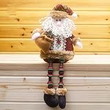 Gaosaili Christmas Standing Figurine Toy Xmas Home Indoor Table Ornament Decorations (Santa Claus)