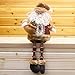 Gaosaili Christmas Standing Figurine Toy Xmas Home Indoor Table Ornament Decorations (Santa Claus)