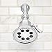 Speakman S-3019 Vintage Anystream High Pressure Adjustable 2.5 GPM Solid Brass Shower Head, Polished Chrome