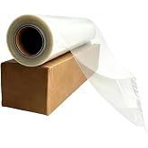 17 in x 100ft Waterproof Inkjet Transparency Film 5Mil Quick Dry Anti-Curl PET Film For Screen Printing For Inkjet Printers Only (17in x 100ft)