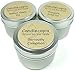 Candlecopia Pumpkin Soufflé, Baked Apple Pie and Seriously Cinnamon Strongly Scented Hand Poured Vegan Travel Tin Candles, 3 x 4 Ounce Tins