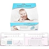 Easy@Home Newly Launched Ovulation Predictor Kit Including 50 Ovulation (LH) Test Strips Plus Progression Card and Log, Ovulatory Monitor Test For Preovulatory And Postovulatory Progression Tracking