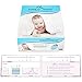 Easy@Home 50 Ovulation (LH) Test Strips Plus Progression Card and Log, Ovulatory Monitor Test For Preovulatory And Postovulatory Progression Tracking, Powered by Powered by Premom Ovulation Predictor