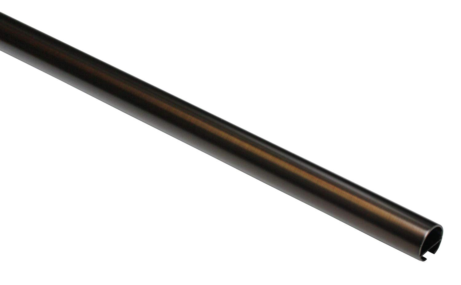 Gardinia Curtain Pole with Inner Rail I Diameter 20 mm Bronze 120