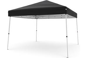 10X10 FT Pop Up Canopy Tent Outdoor Instant Tent Slant Legs with Carrying Bag, Portable Gazebo Shelter for Patio Deck Garden 