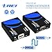 OREI 4K HDMI Over CAT6/CAT7 Extender, Extender RJ45 4K@30Hz Upto 150 Ft 1080P Upto 196 FT Full HD POC Transmitter & Receiver Dual IR (EX-150C)