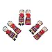 NOVICA Valentine's Theme Handmade Worry Dolls from Guatemala with Hearts and Cotton Storage Pouch, 2.5