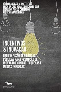 Livro INCENTIVOS & INOVAÇÃO: USO E DIFUSÃO DE POLÍTICAS PÚBLICAS PARA PROMOÇÃO DE INOVAÇÃO EM MICRO, PEQUENAS E MÉDIAS EMPRESAS