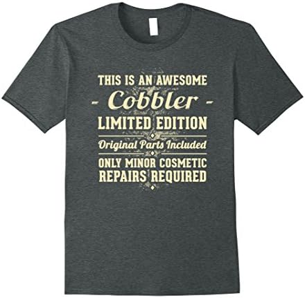Mens Cobbler Birthday or Christmas gift XL Dark Heather
