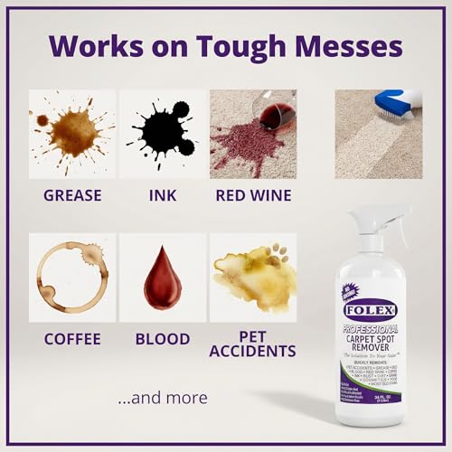 FOLEX Professional Carpet Stain Remover Spray – Stain Remover for Old Stains photo 12