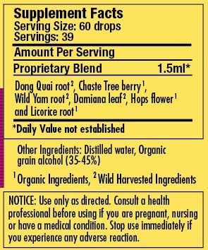 Amazon Com Dr Schulze S Female Formula Organic Extract Gluten Free Non Gmo For Women S Support 2 Ounces Health Personal Care