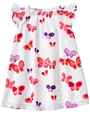 Baby Girl Butterfly Print Dress