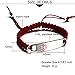 JF.JEWELRY 12 mm Medical Alert Bracelet for Kids with Nylon Braided Band, Free Engraving