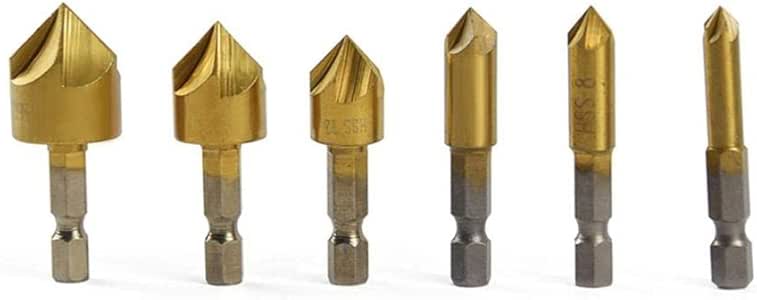 Juegos de brocas 6 piezas 6 mm 8 mm 9 mm 12 mm 16 mm 19 mm Juego de