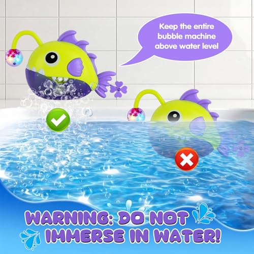Baby Bath Toys 1 2 3 4 Years, Shark Toys Bath Toy Baby, Automatic Bubble Generator for Bathtub with Music, Baby Bath Toys 1-5 Years, Birthday Gifts, Christmas