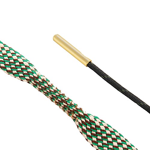 Mounchain 2 Pack Gun Bore Cleaner, Gun Snake Cleaning Kit Gun Accessories Gun Cleaner Gun Maintenance Cleaner Tools for Rifle Pistol Shotgun .308, 30-30.30-06.300.303 caiber