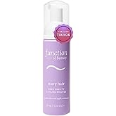 FUNCTION OF BEAUTY Zero Gravity Styling Mousse, 7 oz - Adds Volume, Defines Natural Waves While Providing a Flexible Hold Wit