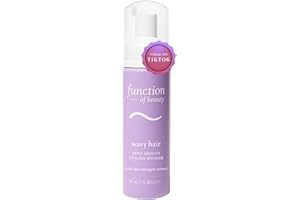 FUNCTION OF BEAUTY Zero Gravity Styling Mousse, 7 oz - Adds Volume, Defines Natural Waves While Providing a Flexible Hold Wit