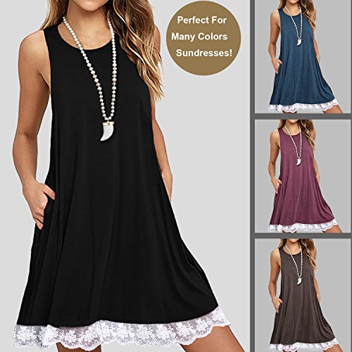 Algopix Similar Product 17 - Sanifer Long Bead Necklace Crescent