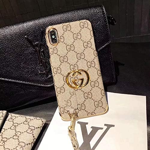 iPhone Xs Case,iPhone X Case,Elegant Classic Designer Luxury Protection Case with Lanyard for iPhone Xs,iPhone X