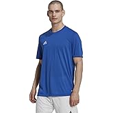 adidas Men's Entrada 22 Poly Tee (as1, Alpha, x_l, Regular, Regular, Team Blue Royal, X-Large)