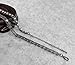 Suyi Trendy Crystal Long Necklace All-Match Style Shining Clothing Sweater Chain Black