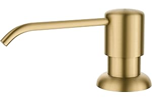 KRAUS Boden Kitchen Soap and Lotion Dispenser in Brushed Brass, KSD-53BB