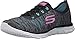 Skechers Sport Women's Glider Deep Space Fashion Sneaker,Black/Multi,8.5 M US