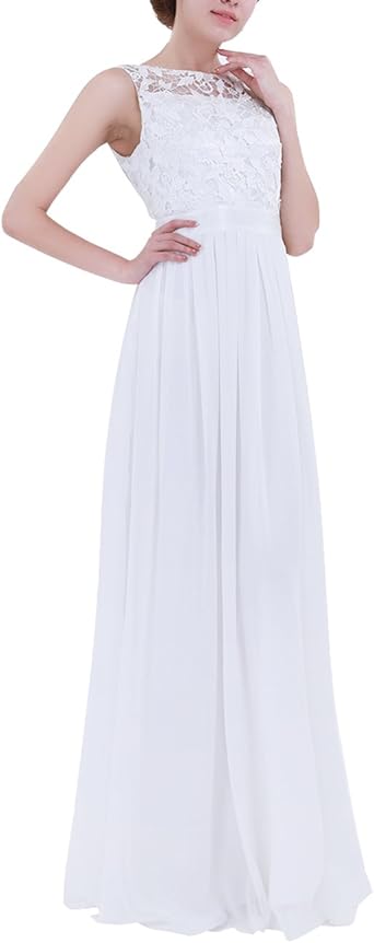 amazon robe blanche
