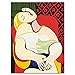 Mesno DIY Oil Painting ，Paint by Number Kit for Adults Kids-Picasso Dream 16x20 inch [Framless]