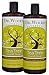 Dr. Woods Tea Tree Liquid Castile Soap - Castile Soap with Pure Tea Tree Oil, Body Wash for Men and Women, Organic Shea Butter, Natural Cleaner for Face, Hands, and Body - 32 Fl Oz, Pack of 2