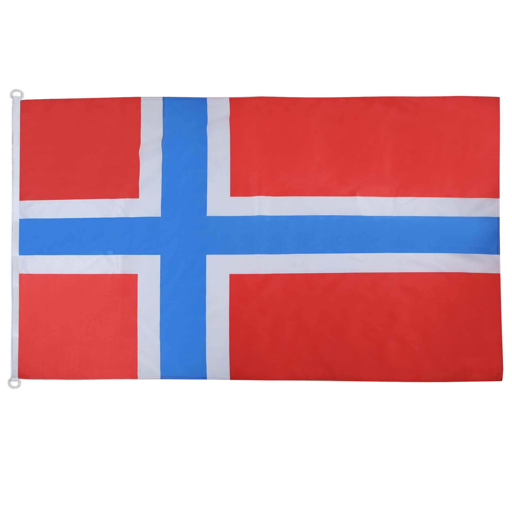 AZ FLAG - Norway Flag - 3x5 Ft - For Outdoor - Norwegian Banner Knitted Polyester with Two Plastic Rings - Fade Resistant - Vivid Colors - 3' x 5' Feet - 150x90 Cm